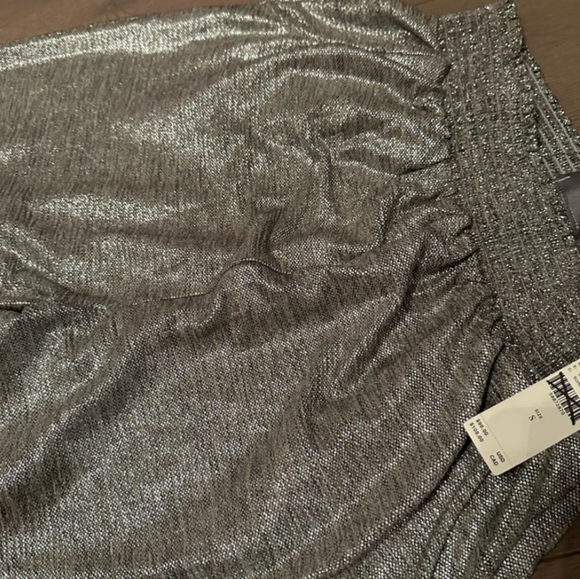 Anthropologie Silver Joggers PERFECT FOR NYE! - Picture 8 of 9